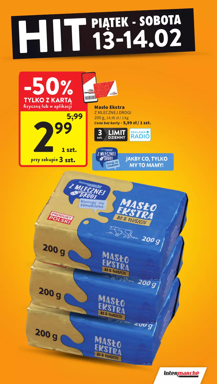 Gazetka promocyjna Intermarche - Gazetka promocyjna - ważna 12.02 do 18.02.2026 - strona 3 - produkty: Masło