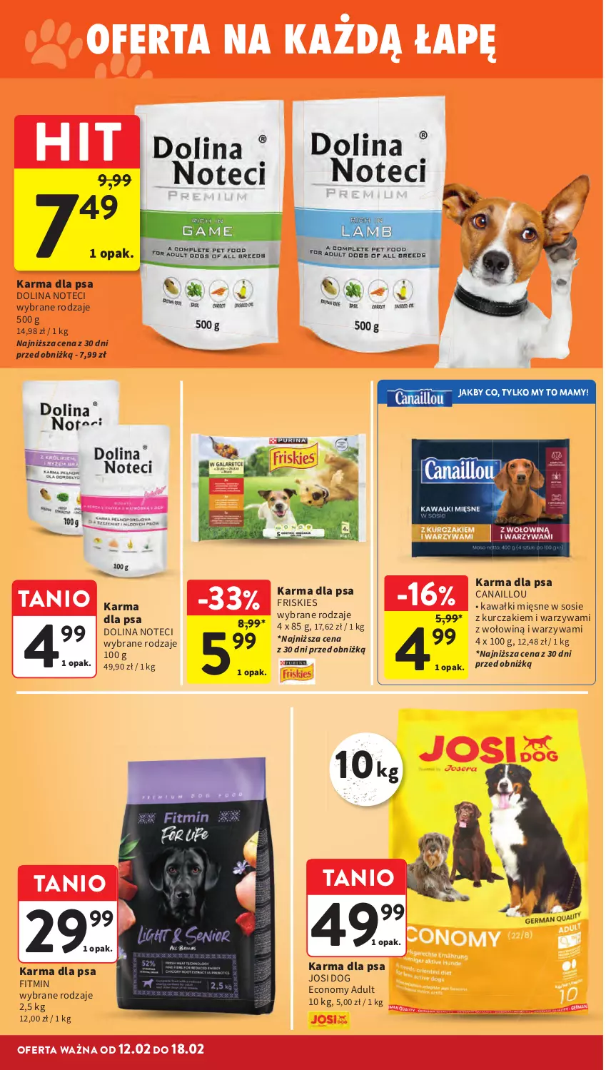 Gazetka promocyjna Intermarche - Gazetka promocyjna - ważna 12.02 do 18.02.2026 - strona 38 - produkty: Canaillou, Friskies, Kawa, Kurczak, Sos, Warzywa