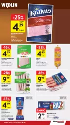 Gazetka promocyjna Intermarche - Gazetka promocyjna - Gazetka - ważna od 18.02 do 18.02.2026 - strona 21 - produkty: Polędwica, Krakus, Por, Drobimex, Pekpol, Parówki, Szynka, Sport, Kiełbasa biała, Kabanos, Kiełbasa, Berlinki