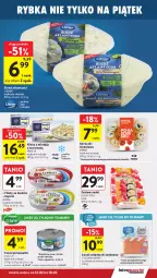 Gazetka promocyjna Intermarche - Gazetka promocyjna - Gazetka - ważna od 18.02 do 18.02.2026 - strona 23 - produkty: Frosta, Sos, Gra, Kawa, Szprot, Sushi, Koreczki śledziowe, Tuńczyk, Mintaj, Graal, Olej, Lisner