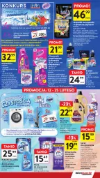 Gazetka promocyjna Intermarche - Gazetka promocyjna - Gazetka - ważna od 18.02 do 18.02.2026 - strona 39 - produkty: Płyn do prania, Pralki, Spray do czyszczenia, Finish, Tablet, Cillit Bang, Odplamiacz, Woolite, Chusteczki, Calgon, Vanish, Zmywarki, Tabletki do zmywarki, Dezynfekcja, LG, Fa
