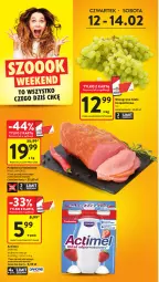 Gazetka promocyjna Intermarche - Gazetka promocyjna - Gazetka - ważna od 18.02 do 18.02.2026 - strona 4 - produkty: Polędwica, Sos, Danone, Madej Wróbel, Actimel, Wino