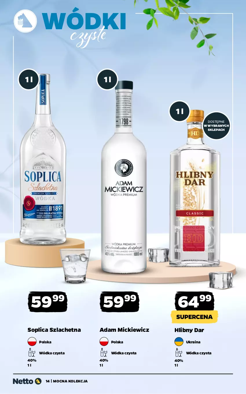 Gazetka promocyjna Netto - Alkohole - Mocne - ważna 30.03 do 11.04.2026 - strona 14 - produkty: Soplica, Wódka