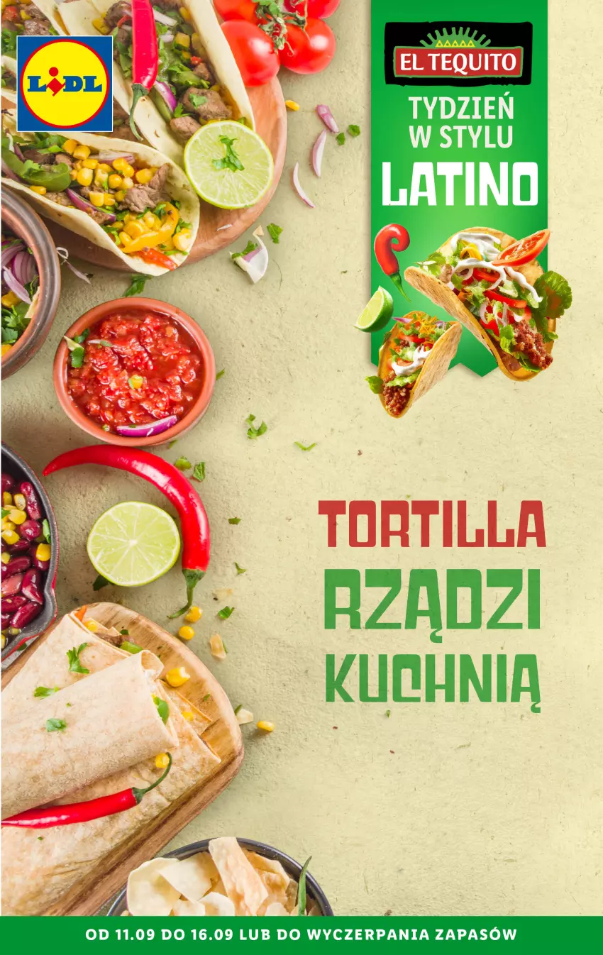 Gazetka promocyjna Lidl - KATALOG MEKSYK - ważna 11.09 do 16.09.2023 - strona 1 - produkty: Tortilla
