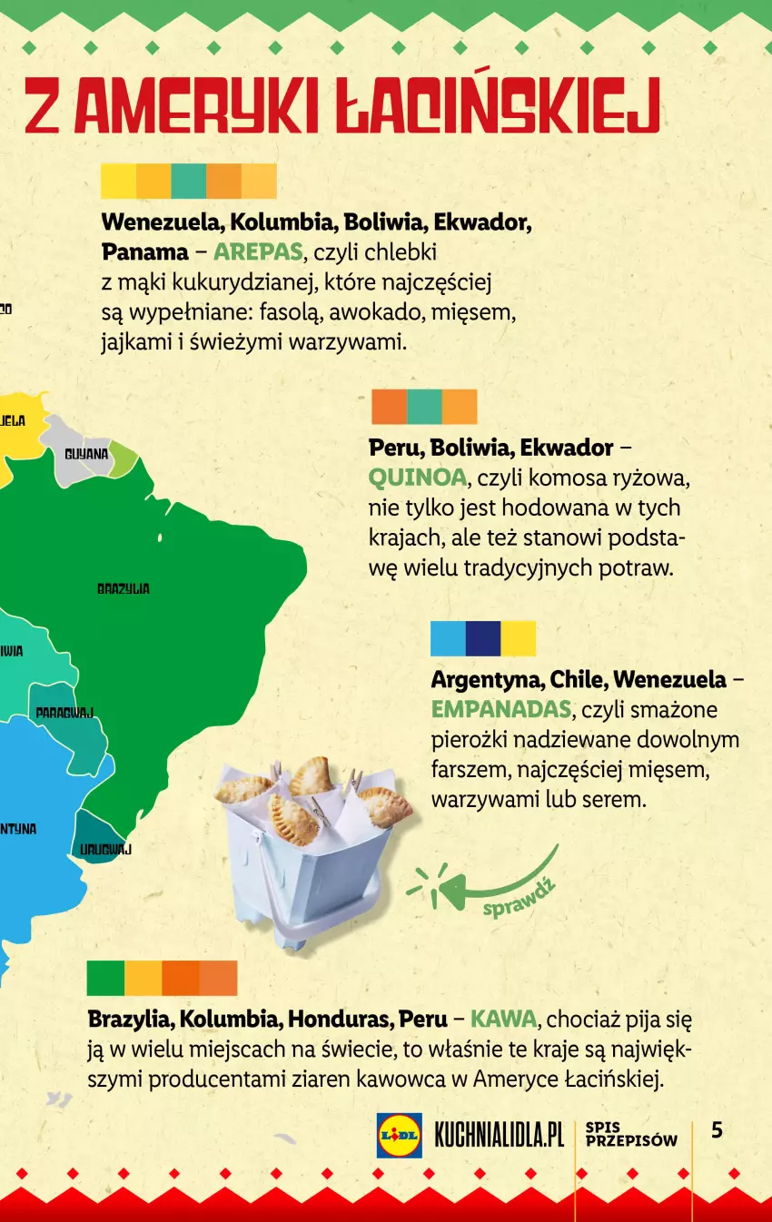 Gazetka promocyjna Lidl - KATALOG MEKSYK - ważna 11.09 do 16.09.2023 - strona 5 - produkty: Chleb, Fa, Kawa, Quinoa, Ryż, Ser, Warzywa