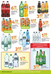 Gazetka promocyjna Gama - Gazetka Gama - Gazetka - ważna od 13.10 do 13.10.2023 - strona 10 - produkty: Piwa, Piwo, Piec, Nałęczowianka, Sok, Gra, Inka, Heineken, Napój gazowany, Cappy, Fanta, Woda, Sprite, Napój, Nektar, Fa