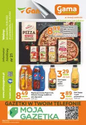 Gazetka promocyjna Gama - Gazetka Gama - Gazetka - ważna od 13.10 do 13.10.2023 - strona 12 - produkty: Piec, Sok, Ser, Telefon, Mirinda, Pepsi, Pizza, Napój gazowany, Cappy, Napój, Hortex