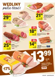 Gazetka promocyjna Intermarche - Świeżo i tanio - Gazetka - ważna od 17.05 do 17.05.2021 - strona 12 - produkty: Piec, Polędwica, Sos, Salami, Pekpol, Szynka, Morliny, Schab pieczony, Berlinki