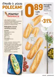 Gazetka promocyjna Intermarche - Świeżo i tanio - Gazetka - ważna od 17.05 do 17.05.2021 - strona 16 - produkty: Piec, Top, Ser, Sól, Por, Mascarpone, Plasterki, Bagietka, Parmezan, Masło, Szpinak, Fa