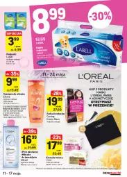 Gazetka promocyjna Intermarche - Świeżo i tanio - Gazetka - ważna od 17.05 do 17.05.2021 - strona 35 - produkty: Makijaż, Krem do twarzy, Elseve, Papier, Bell, Płyn micelarny, Mleczko, Szampon, Podpaski, Odżywka, Farba do włosów, Fa