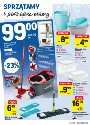 Gazetka promocyjna Intermarche - Świeżo i tanio - Gazetka - ważna od 17.05 do 17.05.2021 - strona 36 - produkty: Teleskop, Por, Mop, Kije, Pojemnik, Tran, Vileda, Wkład do mopa, Wiadro, Miska