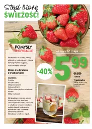 Gazetka promocyjna Intermarche - Świeżo i tanio - Gazetka - ważna od 17.05 do 17.05.2021 - strona 8 - produkty: Ser, Truskawki, Mascarpone, Deser, Lanki, Biszkopty