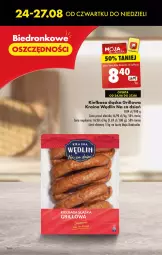 Gazetka promocyjna Biedronka - Od czwartku - Gazetka - ważna od 30.08 do 30.08.2023 - strona 12 - produkty: Grill, Kiełbasa, Kiełbasa śląska