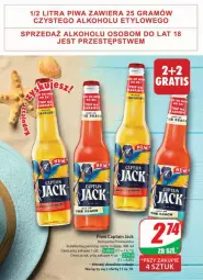 Gazetka promocyjna Dino - Gazetka - ważna od 09.07 do 09.07.2024 - strona 46 - produkty: Piwo, Captain Jack