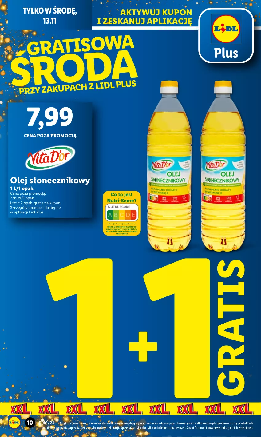 Gazetka promocyjna Lidl - GAZETKA - ważna 12.11 do 13.11.2024 - strona 10 - produkty: Gra, Olej, Olej słonecznikowy