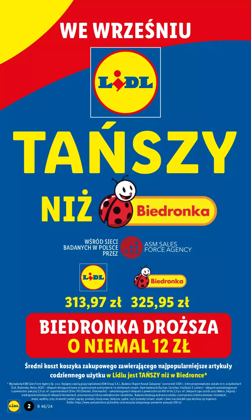 Gazetka promocyjna Lidl - GAZETKA - ważna 12.11 do 13.11.2024 - strona 2 - produkty: Gra, Ketchup, Kosz, LG, Majonez, Mięso, Napoje, Piwo, Por