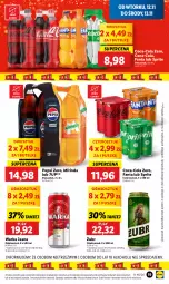 Gazetka promocyjna Lidl - GAZETKA - Gazetka - ważna od 13.11 do 13.11.2024 - strona 21 - produkty: 7up, Mirinda, Coca-Cola, Warka, Pepsi, Fanta, Sprite, Fa