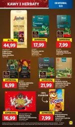 Gazetka promocyjna Lidl - GAZETKA - Gazetka - ważna od 13.11 do 13.11.2024 - strona 55 - produkty: Torebka, Earl Grey, Kawa ziarnista, Kawa, Dilmah, Herbata czarna, Herbata, Kakao, Napój, Segafredo, Kalendarz, Kalendarz adwentowy