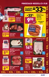 Gazetka promocyjna Aldi - SUPER SMACZNE OKAZJE - Gazetka - ważna od 29.08 do 29.08.2021 - strona 5 - produkty: Polędwica, Salami, Kawa, Tera, Szynka, Salami z papryką, Boczek, Kiełbasa, Kiełbasa śląska, Fa