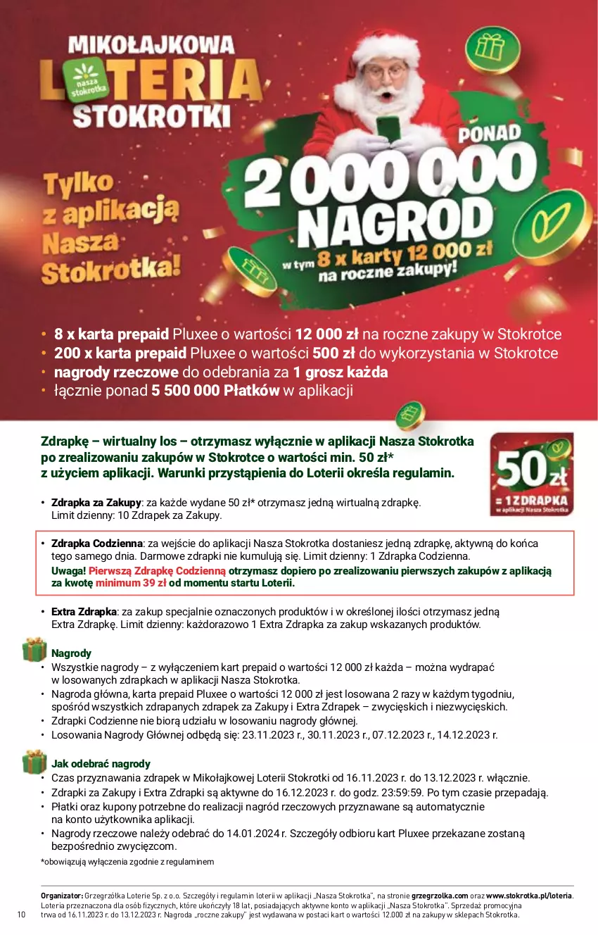Gazetka promocyjna Stokrotka - Supermarket - ważna 23.11 do 29.11.2023 - strona 10 - produkty: Waga