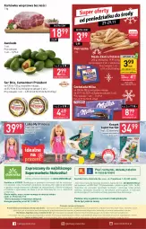 Gazetka promocyjna Stokrotka - Supermarket - Gazetka - ważna od 29.11 do 29.11.2023 - strona 24 - produkty: Warzywa, Ser, JBL, Pietruszka, Telefon, Brie, Président, Karkówka wieprzowa, Kosz, O nas, Mlekovita, Dres, Camembert, Czekolada, Owoce, Wagi, Lalka, Masło, Mięso, Milka, Mleko