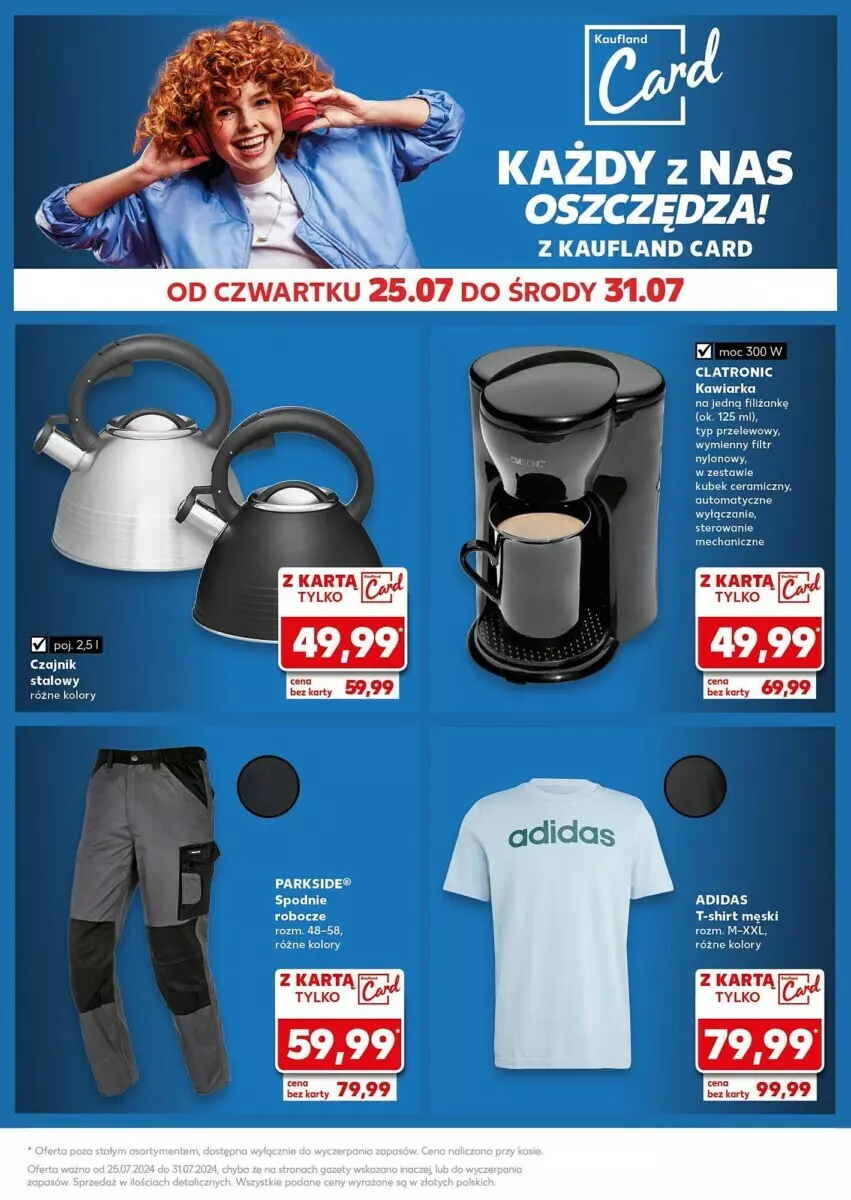 Gazetka promocyjna Kaufland - ważna 29.07 do 31.07.2024 - strona 30 - produkty: Parkside, Spodnie, T-shirt