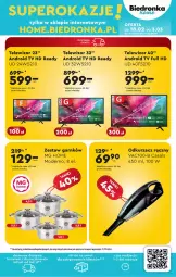 Gazetka promocyjna Biedronka - Gazetka - ważna od 02.03 do 02.03.2024 - strona 31 - produkty: Odkurzacz, Por, Gra, Tran, Sport, HD ready, Android TV, Telewizor