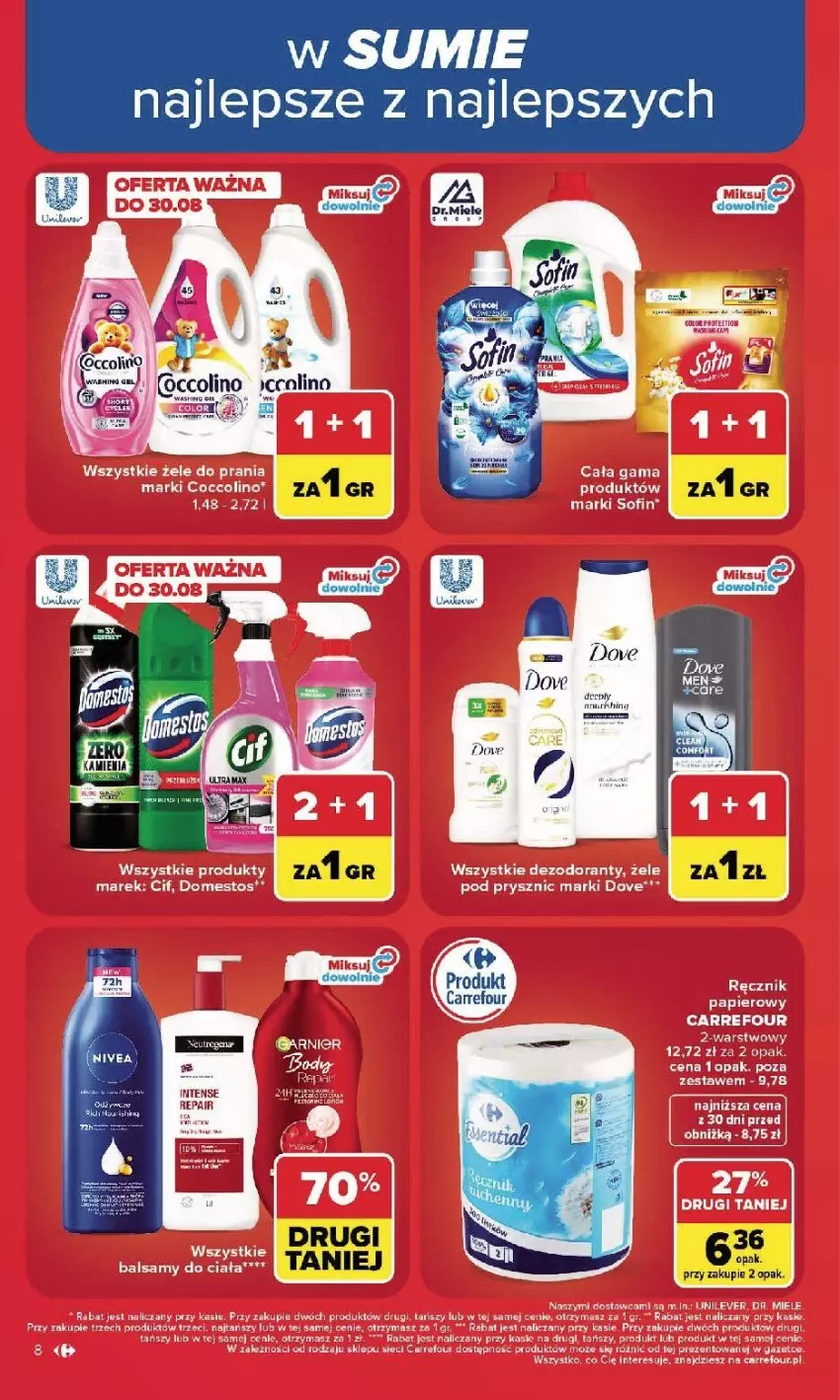 Gazetka promocyjna Carrefour - Gazetka Carrefour, Market w SUMIE najlepszy, od poniedziałku - ważna 17.08 do 22.08.2026 - strona 10 - produkty: Top