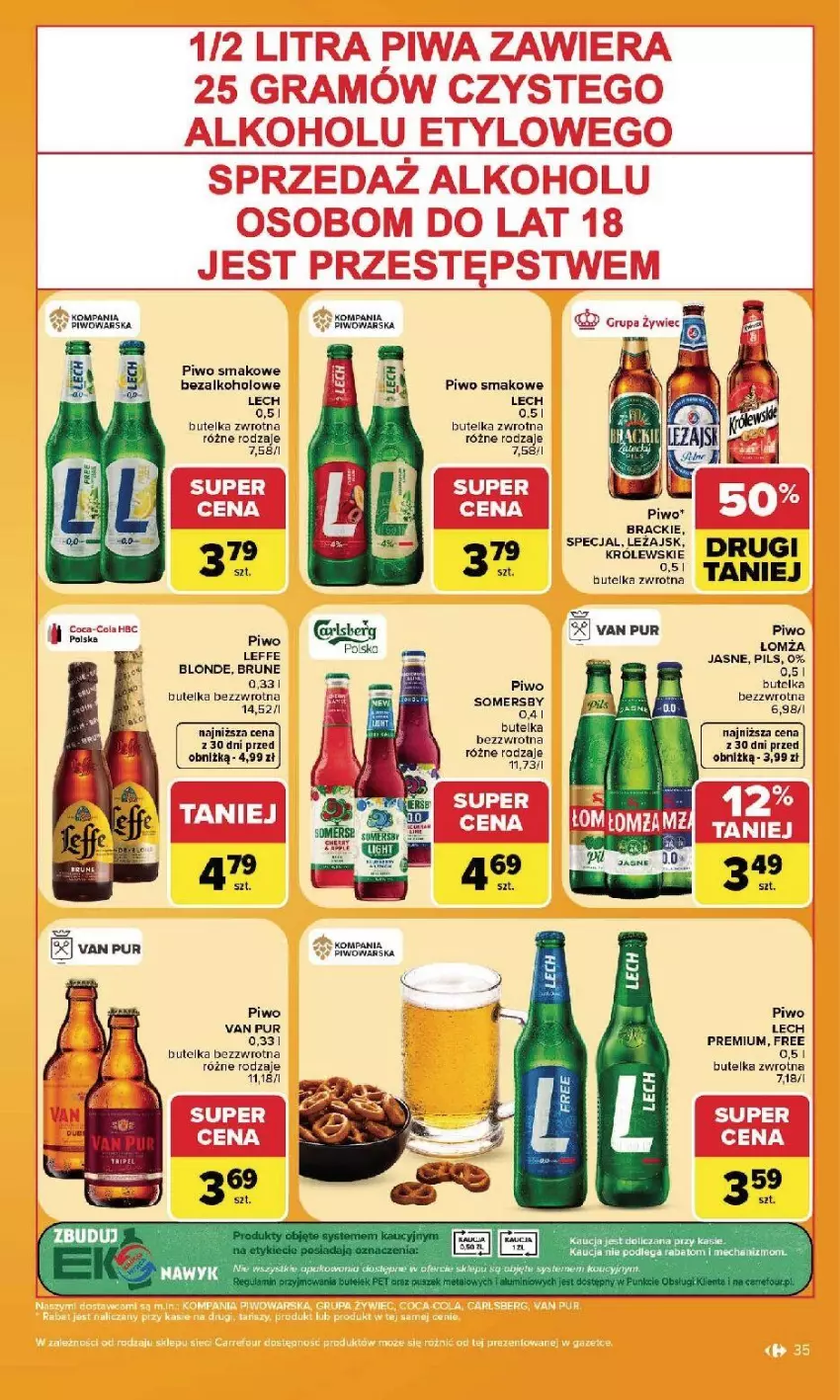 Gazetka promocyjna Carrefour - Gazetka Carrefour, Market w SUMIE najlepszy, od poniedziałku - ważna 17.08 do 22.08.2026 - strona 37 - produkty: Gra, Królewski, Piwa, Piwo, Pur