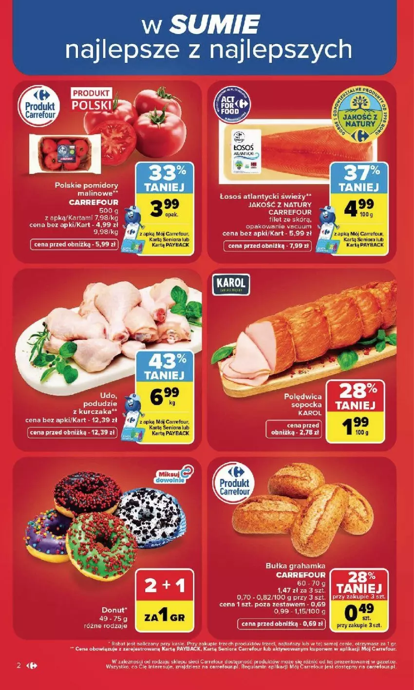 Gazetka promocyjna Carrefour - Gazetka Carrefour, Market w SUMIE najlepszy, od poniedziałku - ważna 17.08 do 22.08.2026 - strona 4 - produkty: Ryba
