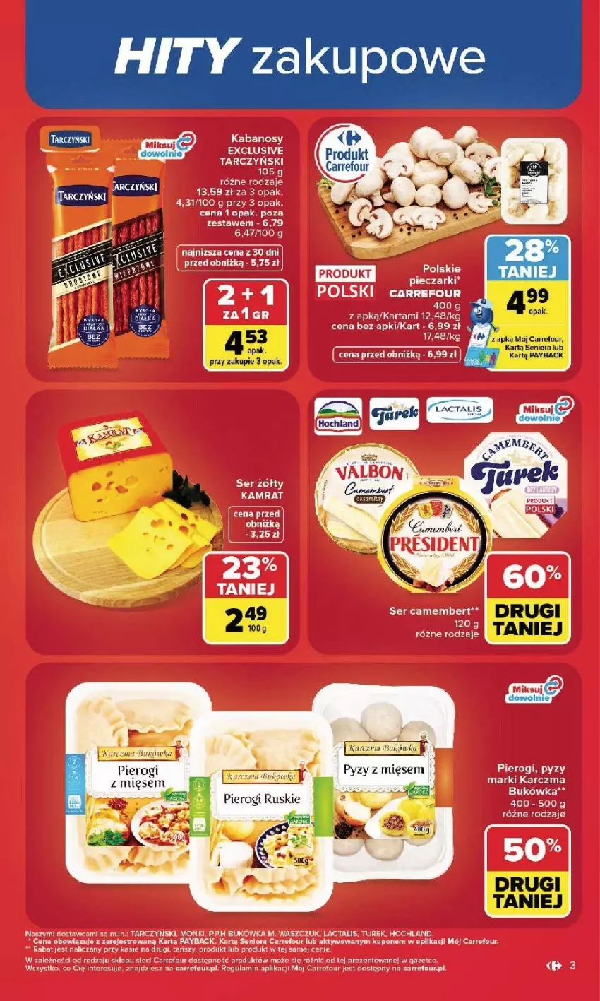 Gazetka promocyjna Carrefour - Gazetka Carrefour, Market w SUMIE najlepszy, od poniedziałku - ważna 17.08 do 22.08.2026 - strona 5 - produkty: Fa, Pierogi