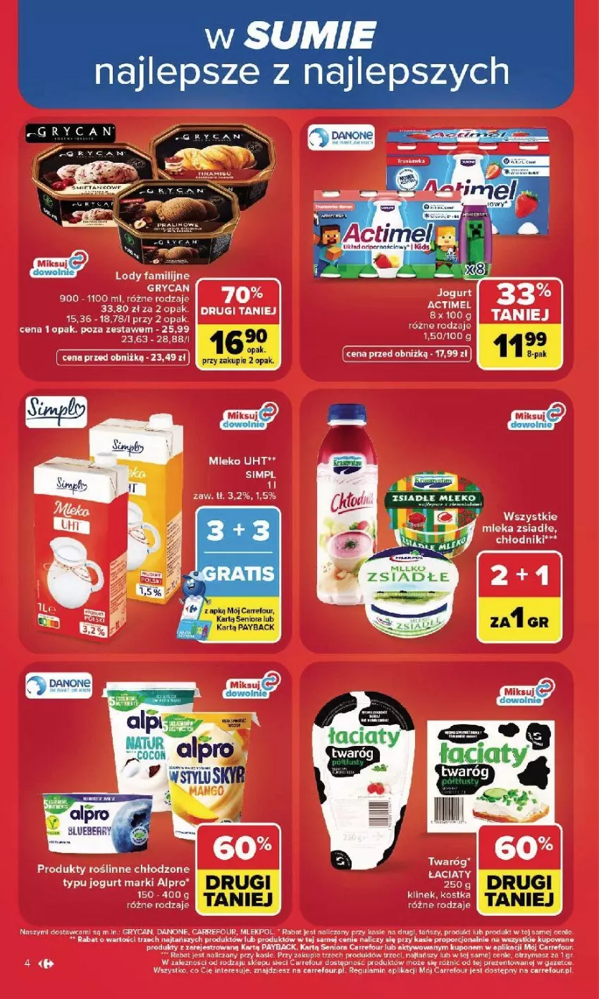 Gazetka promocyjna Carrefour - Gazetka Carrefour, Market w SUMIE najlepszy, od poniedziałku - ważna 17.08 do 22.08.2026 - strona 6 - produkty: Fa, Kaki, Mleko