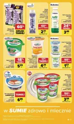 Gazetka promocyjna Carrefour - Gazetka Carrefour, Market w SUMIE najlepszy, od poniedziałku - Gazetka - ważna od 22.08 do 22.08.2026 - strona 25 - produkty: Jogurt naturalny, Ser, Piątnica, Zott, Jogurt, Kefir naturalny, Mascarpone, Tran, Serek, Bakoma, Napój, Kefir