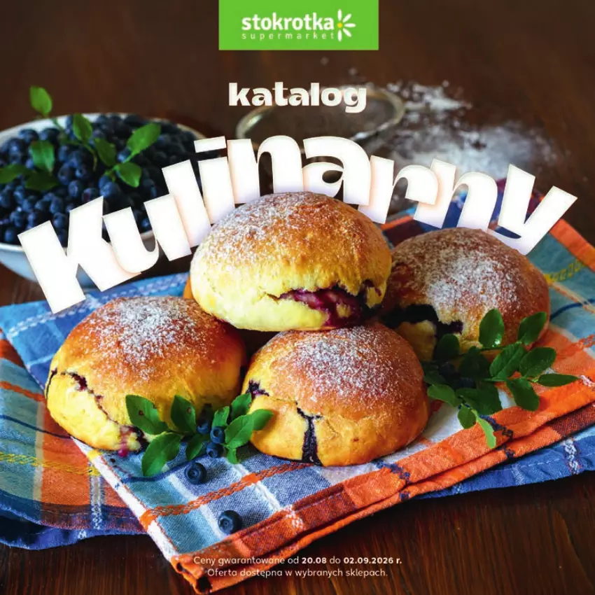 Gazetka promocyjna Stokrotka - Katalog Kulinarny! - ważna 20.08 do 02.09.2026 - strona 1