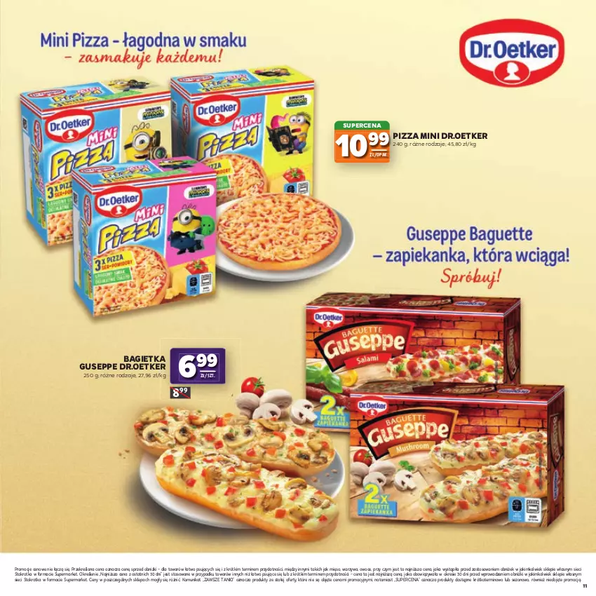 Gazetka promocyjna Stokrotka - Katalog Kulinarny! - ważna 20.08 do 02.09.2026 - strona 11 - produkty: Bagietka, Mięso, Owoce, Pizza, Warzywa