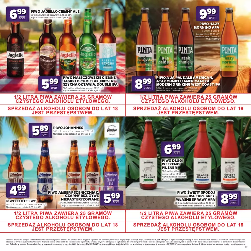 Gazetka promocyjna Stokrotka - Katalog Kulinarny! - ważna 20.08 do 02.09.2026 - strona 23 - produkty: Earl Grey, Gra, Mięso, Owoce, Piwa, Piwo, Warzywa
