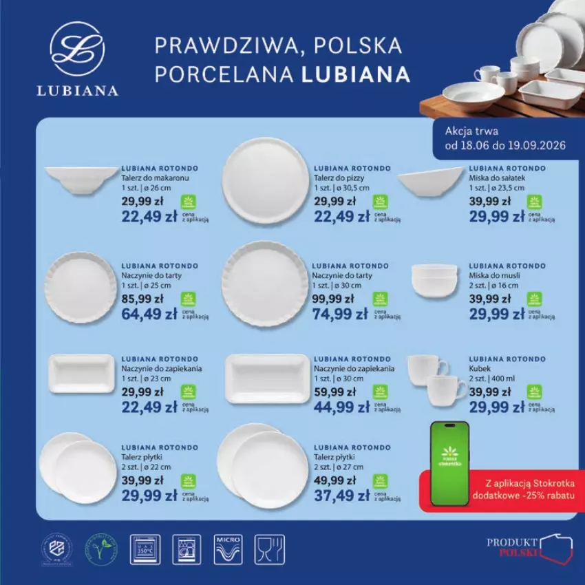 Gazetka promocyjna Stokrotka - Katalog Kulinarny! - ważna 20.08 do 02.09.2026 - strona 35 - produkty: Kubek, LANA, Makaron, Miska, Mus, Por, Sałat, Talerz