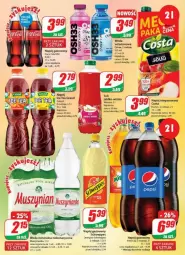 Gazetka promocyjna Dino - Gazetka - ważna od 12.09 do 12.09.2023 - strona 12 - produkty: Sok, Mus, Gin, Gra, Ice tea, Pepsi, Schweppes, Muszynianka, Napój gazowany, Oshee, Woda mineralna, Wosana, Woda, Napój