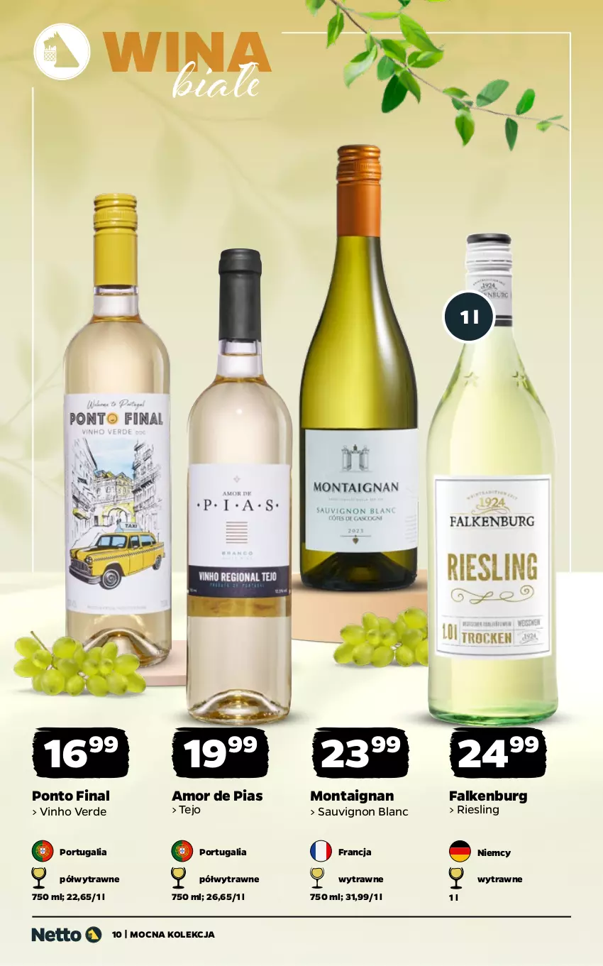 Gazetka promocyjna Netto - Alkohole - Mocne - ważna 25.05 do 06.06.2026 - strona 10 - produkty: Fa, Por, Sauvignon Blanc