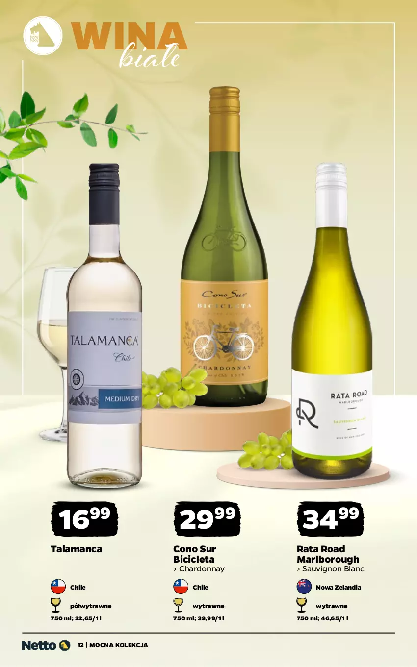 Gazetka promocyjna Netto - Alkohole - Mocne - ważna 25.05 do 06.06.2026 - strona 12 - produkty: BIC, Chardonnay, Sauvignon Blanc
