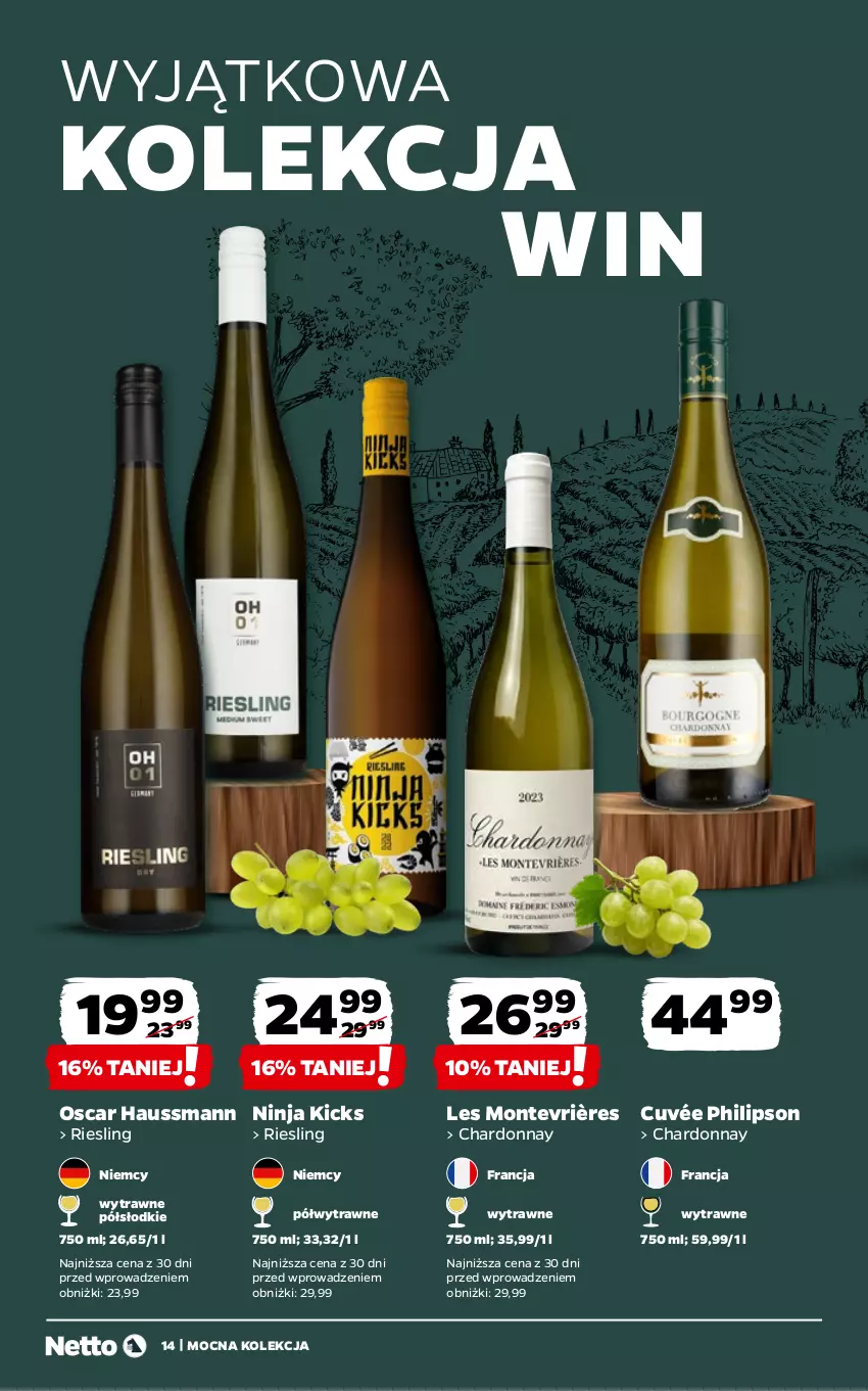 Gazetka promocyjna Netto - Alkohole - Mocne - ważna 25.05 do 06.06.2026 - strona 14 - produkty: Chardonnay, Monte, Philips