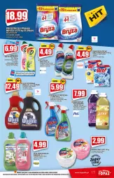 Gazetka promocyjna Topaz - Gazetka - Gazetka - ważna od 19.01 do 19.01.2022 - strona 17 - produkty: Płyn do prania, Top, Sok, Cif, Zawieszka do wc, Proszek do prania, Woolite, Tytan, Sidolux, Bryza, Lenor, Fa