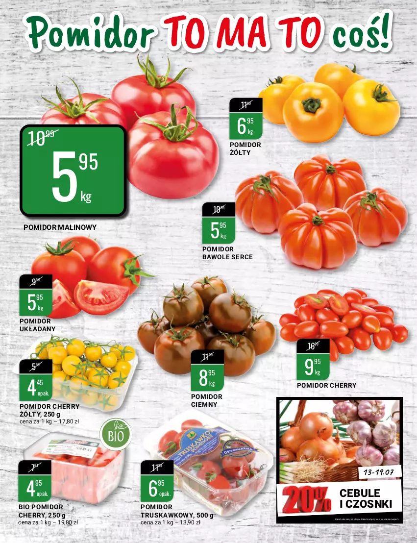 Gazetka promocyjna Bi1 - Letnie orzeźwienie - ważna 13.07 do 19.07.2022 - strona 5 - produkty: Pomidor malinowy, Ser