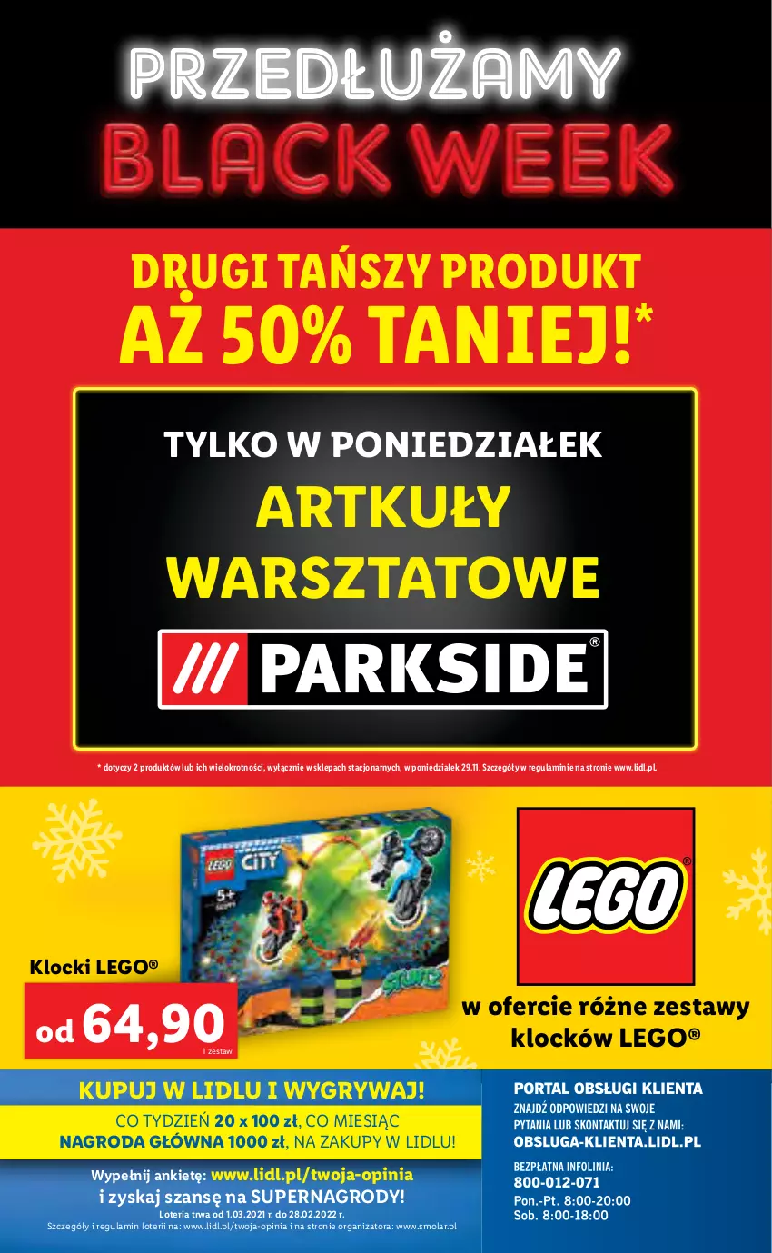 Gazetka promocyjna Lidl - GAZETKA - ważna 29.11 do 05.12.2021 - strona 60 - produkty: Gry, Klocki, LEGO, Mola