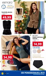 Gazetka promocyjna Lidl - GAZETKA - Gazetka - ważna od 05.12 do 05.12.2021 - strona 14 - produkty: Body, Majtki, Kamizelka