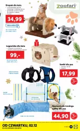 Gazetka promocyjna Lidl - GAZETKA - Gazetka - ważna od 05.12 do 05.12.2021 - strona 45 - produkty: LEGO, Tunel, Drapak, Karmi, Miska, Legowisko