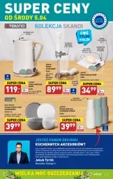 Gazetka promocyjna Aldi - Pełen katalog - Gazetka - ważna od 08.04 do 08.04.2023 - strona 31 - produkty: Top, Ser, Ryż, Blender ręczny, Blender, Czajnik elektryczny, Czajnik, Stek, Młynek, Pojemnik, Talerz, Pieprz, Bateria, Waga, Fa