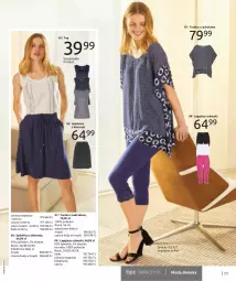 Gazetka promocyjna Bonprix - Kwiatowa fiesta - Gazetka - ważna od 11.10 do 11.10.2022 - strona 13 - produkty: Spódnica, Top, Gin, Ryba, Sandał, Wełna, Legginsy, Tunika