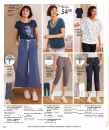Gazetka promocyjna Bonprix - Kwiatowa fiesta - Gazetka - ważna od 11.10 do 11.10.2022 - strona 30 - produkty: Top, Ryba, T-shirt, Wełna, Spodnie