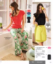Gazetka promocyjna Bonprix - Kwiatowa fiesta - Gazetka - ważna od 11.10 do 11.10.2022 - strona 37 - produkty: Top, T-shirt, Dres, Wełna, Limonka, Spodnie, Fa